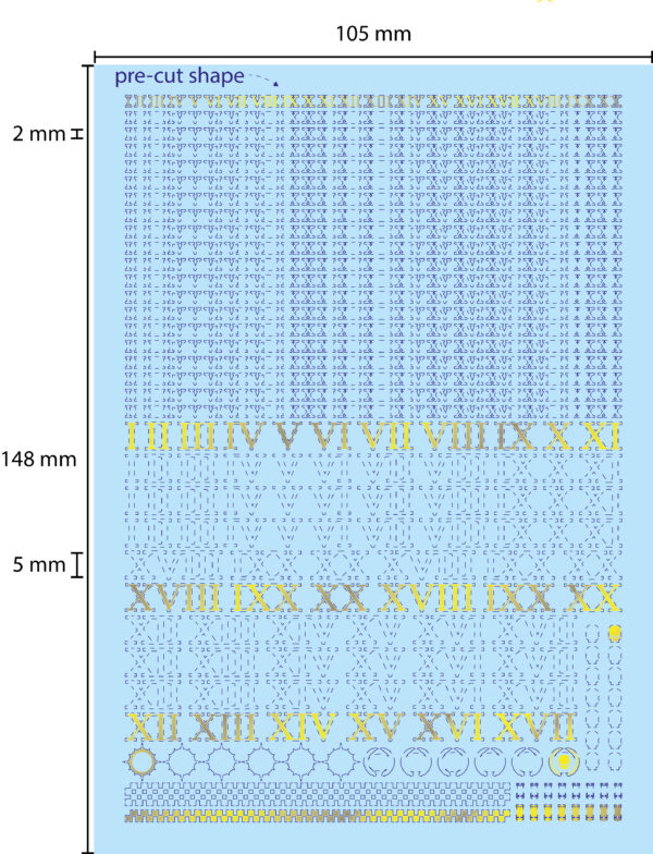 Roman Numerals - Gold - Image 5